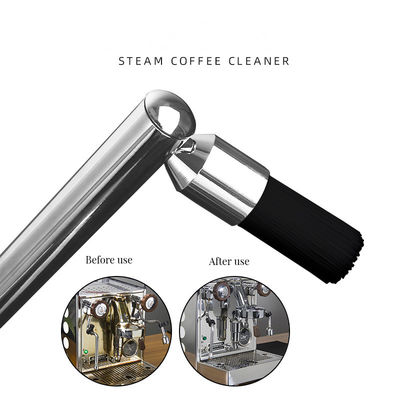 La brosse à café en plastique anti-étouffant est l'outil idéal pour nettoyer les machines à expresso