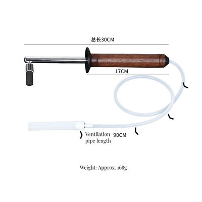 Pinceau de nettoyage de café de conception classique en acier inoxydable durable pour la maintenance des machines à expresso à vapeur sous pression