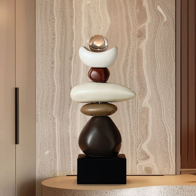 Taille personnalisée Art contemporain en résine de bambou pour bureau ou salon