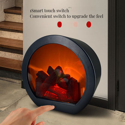 Produit pour la lampe de mur LED de Noël batterie tactile lampe à huile de flamme Matériau plastique en rose