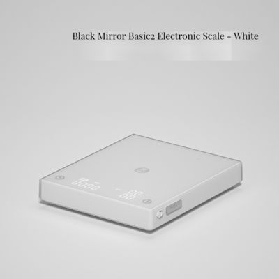 Balance électrique multifonctionnelle de 2 kg avec écran numérique à miroir noir