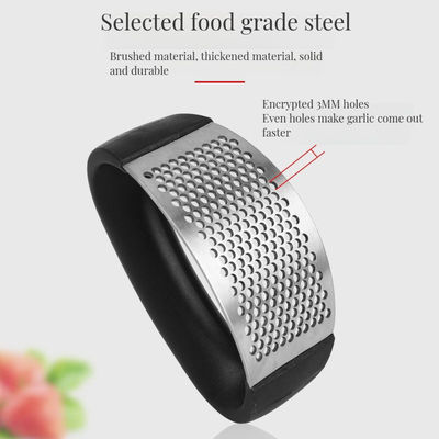 Grade alimentaire acier inoxydable jus de gingembre concasseur d'ail Rocker presse à minceur pour les supermarchés