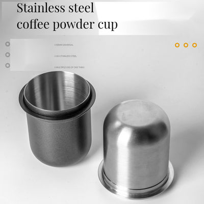 Coupe de dosage de café en acier inoxydable de conception fonctionnelle pour la distribution de poudre sans mains