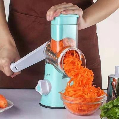 Coupeuse d'ananas et coupeuse à main de légumes Raveuse rotative 3 en 1 pour couper les légumes