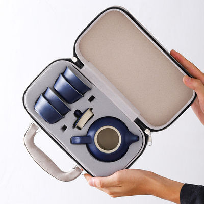 Améliorez votre temps de thé avec notre ensemble de thé en céramique personnalisable durable et portable