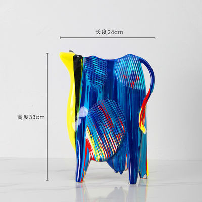 Ornementation en résine de chevaux galopants, décor unique et élégant pour les fêtes