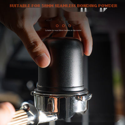 Coupe de dosage Crema mains libres en acier inoxydable universel en poudre de café inversée Coupe pour machine à café