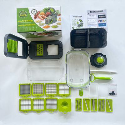 Coupeuse de légumes multifonctionnelle en acier inoxydable pour le découpage et le déchiquetage ménagers