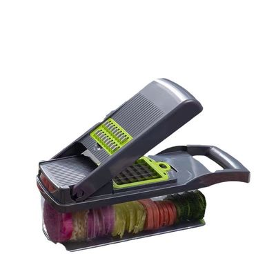 Coupeuse de légumes multifonctionnelle en acier inoxydable pour le découpage et le déchiquetage ménagers