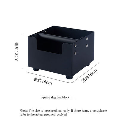 Boîte de frappe en silicone à base antidérapante amovible pour la préparation de café dans des environnements commerciaux