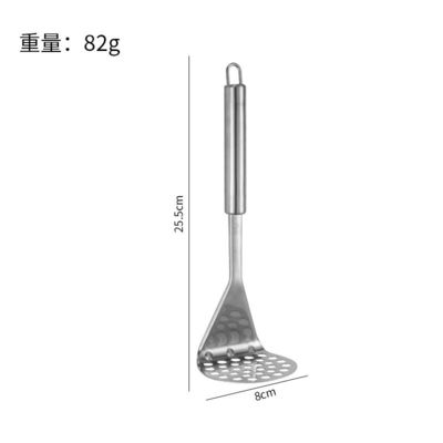 Logo personnalisé Outil de cuisine accepté Ensemble d'outils de cuisson en acier inoxydable Presses à purée de pommes de terre manuelles