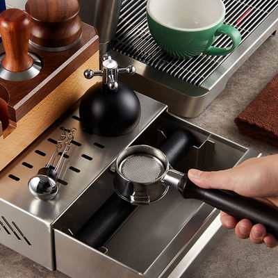 Container en acier inoxydable épaissi pour les grains de café
