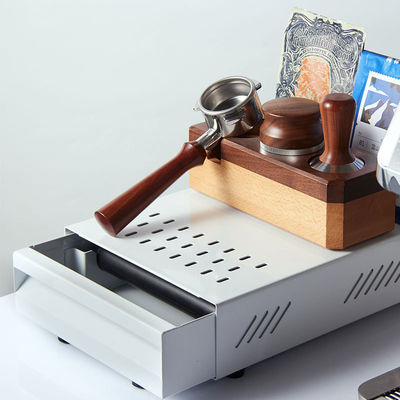 Boîte de frappe en acier inoxydable de taille personnalisée pour la maison Espresso Design classique moderne