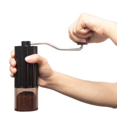 Appareils de broyage Moulin à café portable en acier inoxydable pour la maison et les voyages