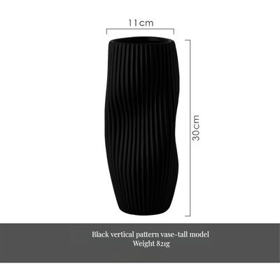 Vase de table MSH Vase en céramique italienne exquise pour les arrangements floraux à l'eau