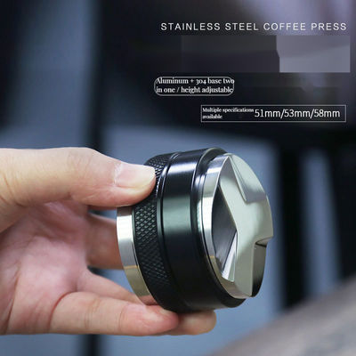 Distributeur de barista portable de 54 mm Porte-filtre Espresso écologique compatible