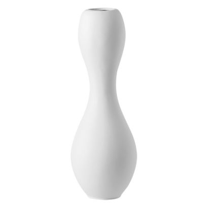 Vase en céramique en forme de boule de bowling, design minimaliste moderne pour toutes les occasions