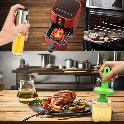 Outils de cuisine durables Outils portatifs en acier inoxydable pour cuire la salade et le barbecue