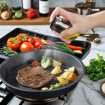 Outils de cuisine durables Outils portatifs en acier inoxydable pour cuire la salade et le barbecue