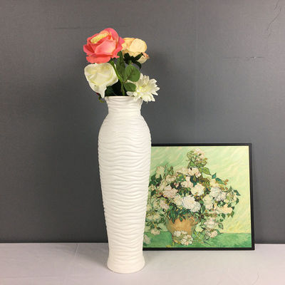 Vase de fleurs en céramique nordique moderne pour salon Art décoratif Tableau de table
