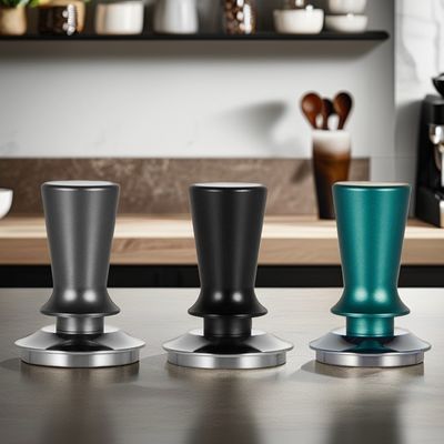 Stockée à pression calibrée à ressort chargée de tamper pour Baristas' Logo personnalisé Espresso Outil