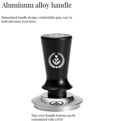 Stockée à pression calibrée à ressort chargée de tamper pour Baristas' Logo personnalisé Espresso Outil