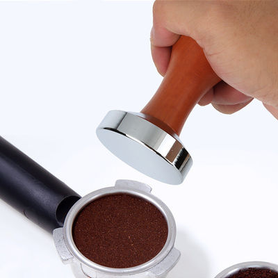 Dispositif de café en acier inoxydable portable en fonte 51mm 53mm 58mm Tailles pour distributeurs d'espresso de cuisine barista