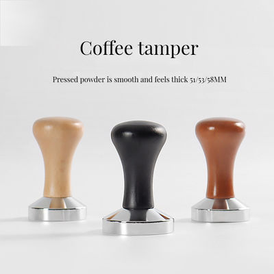 Dispositif de café en acier inoxydable portable en fonte 51mm 53mm 58mm Tailles pour distributeurs d'espresso de cuisine barista