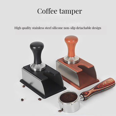 Barista professionnel plateau de cafetière avec des accessoires de thé à base de bois massif