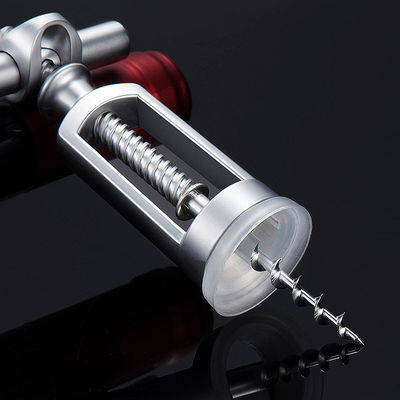 Acier inoxydable et alliage de zinc ouvreur de vin tire-bouchon multifonctionnel pour option laser