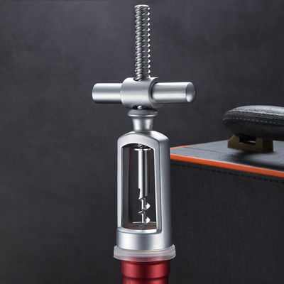 Accessoire à barres en alliage de zinc ouvre-vin en acier inoxydable laserable pour cadeaux personnalisés