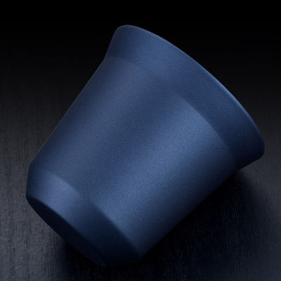 Acier inoxydable 304 double couche isolée tasse de café Grip 80 ml capacité pour les parties