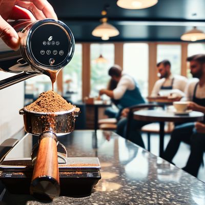 Coupe de café barista personnalisable en acier inoxydable pour une expérience de brassage parfaite