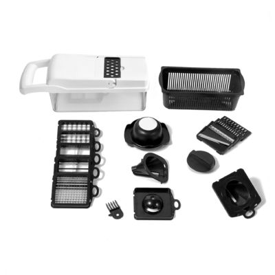 Préparation de repas sans effort avec le bambou à la main découpage de légumes découpage de fruits ensemble 22 fonctions