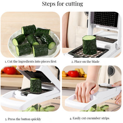 Coupeuse de fruits et légumes en bambou 22 en 1 outils de cuisine durables pour les cuisines occupées