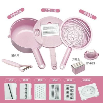 Logo personnalisé Multifonctionnel Magic Fruit Chopper et Smart Bowl Slicer pour la cuisine