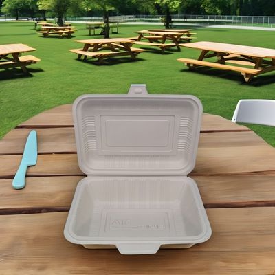 Choix de l'acheteur commercial Boîtes à repas en plastique carré jetable avec couvercle de coffre-fort au micro-ondes