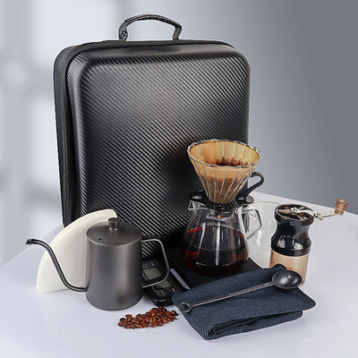 Set de 9 pièces pour les amateurs de café en déplacement
