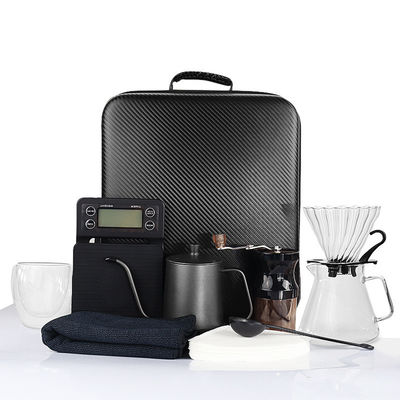 Set de 9 pièces pour les amateurs de café en déplacement