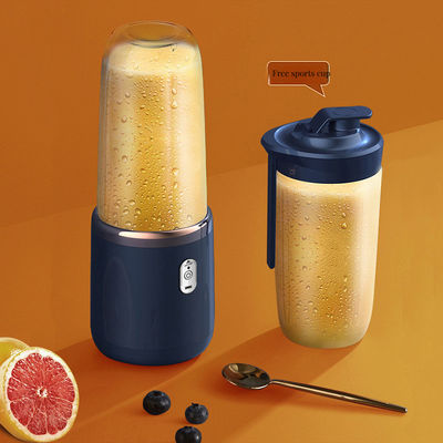 Supermarchés Mixeur de jus de bambou portable de 400 ml avec récipient et chargeur de batterie
