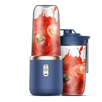 Supermarchés Mixeur de jus de bambou portable de 400 ml avec récipient et chargeur de batterie