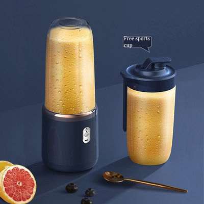 Supermarchés Mixeur de jus de bambou portable de 400 ml avec récipient et chargeur de batterie