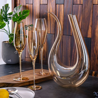 Gobelets de cristal de Bourgogne et Bordeaux pour les cadeaux d'occasion