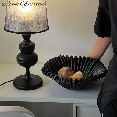 Un bol de salade en plastique en PET rond moderne pour un rangement de cuisine élégant et des occasions de fête