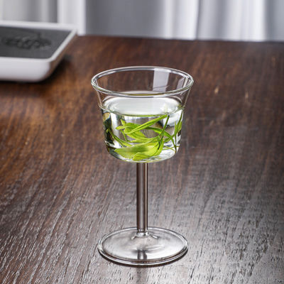 Infuseur en verre de thé vert de 200 ml pour les événements de prélèvement d'échantillons d'eau et de bière