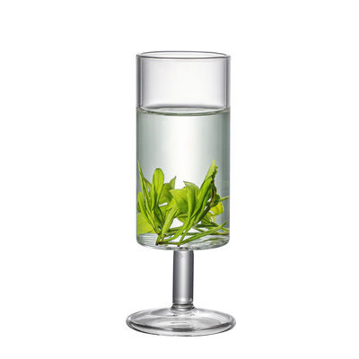 Infuseur en verre de thé vert de 200 ml pour les événements de prélèvement d'échantillons d'eau et de bière