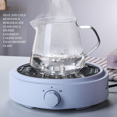 Résistant aux températures élevées en argent V-Shaped Coffee Dripper Stand pour le restaurant et la maison