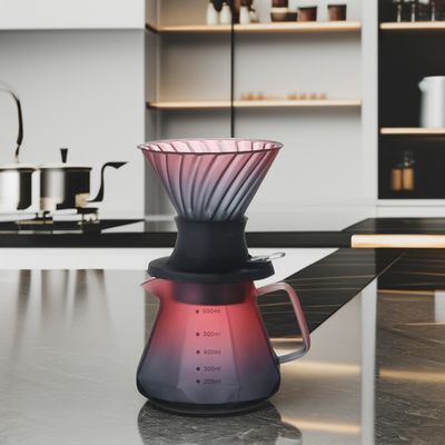 Filtre à café en acier inoxydable Percolators à goutte à goutte à main pour verser du café et du thé