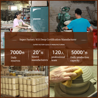 Capacité 430 ml Coupe en céramique rétro avec cuillère Ajout unique à la collection des amateurs de café