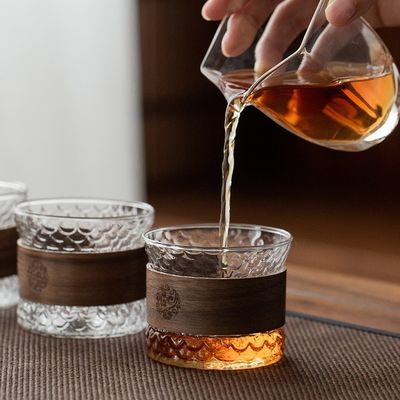 Logo personnalisé 150 ml de verre à haute borosilicate à double paroi tasse de thé café pour les voyages modernes